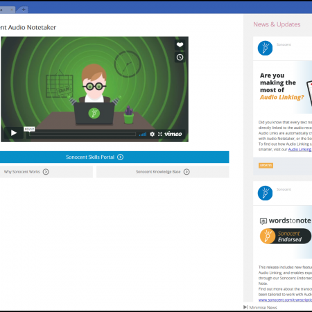 Learn in Audio Notetaker